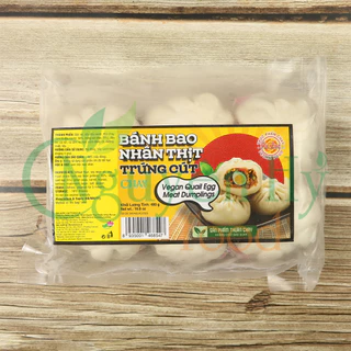 Bánh Bao Nhân Thịt Trứng Cút Chay Âu Lạc (Vegan) - 480g