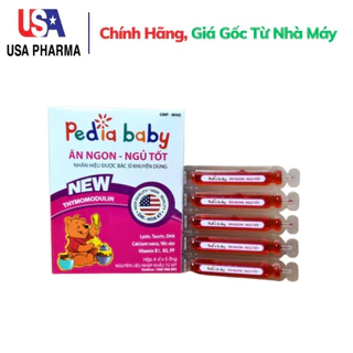 Pediababy New Ăn Ngon Ngủ Tốt - Hộp 20 Ống