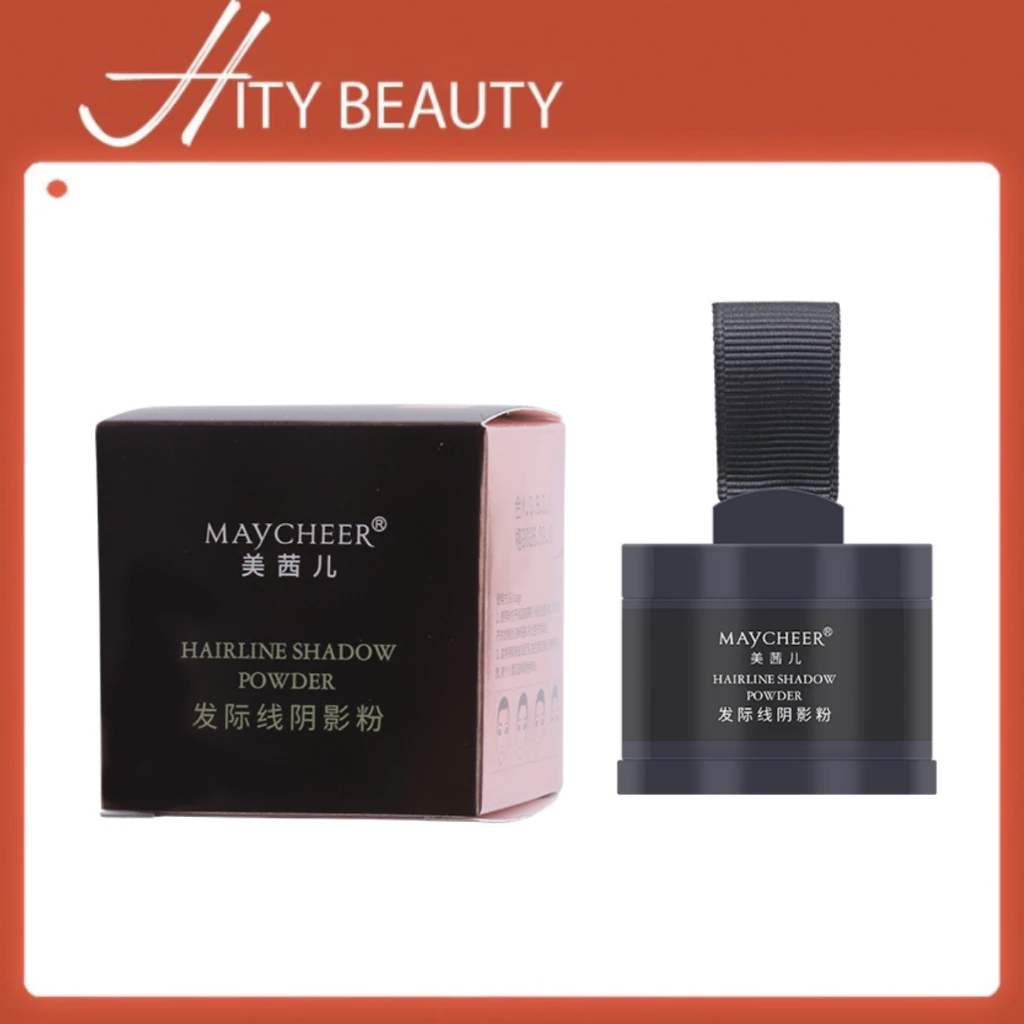 Phấn phủ Maycheer che khuyết điểm chân tóc, che hói đường chân tóc tự nhiên tiện lợi - Hity Beauty