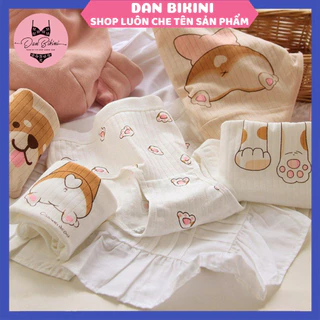 Quần Lót Nữ Cotton Cao Cấp mềm mại họa tiết cute sét cun con đáng yêu MÃ 0272