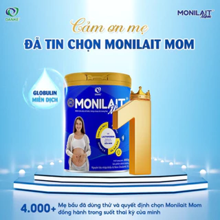 Sữa bầu Monilait Mom sữa non dành cho mẹ bầu hộp tròn thiếc 850g hoặc hộp giấy 360g