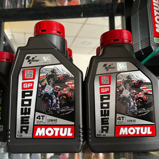 Nhớt Motul GP Power 4T 10W40 0.8L dành cho xe số, tay côn