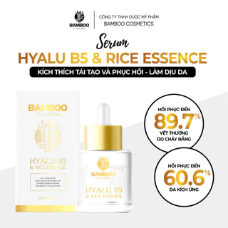 Serum tinh chất gạo Hyalu B5 & Rice giúp cấp ẩm phục hồi da 30ml