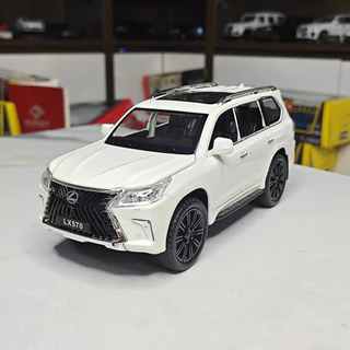 Mô hình xe hợp kim Lexus LX570 tỉ lệ 1:24 hãng Jiaye có 3 màu