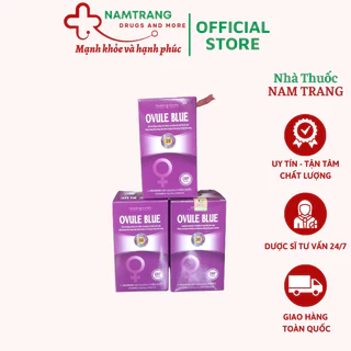 OVULE BLUE - BỔ TRỨNG, TĂNG KHẢ NĂNG THỤ THAI Ở PHỤ NỮ BUỒNG TRỨNG ĐA NANG, HIẾM MUỘN