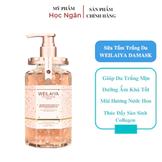 Sữa tắm Nước Hoa weilaiya 450ml Chính Hãng Trắng Da Dưỡng Ẩm Dưỡng Thể Thơm Lâu toàn thân Myphamhocngan1