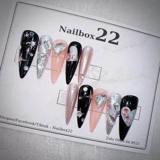 Nailbox [361] - Mẫu sang đính đá bling bling😎 đi tiệc, chụp ảnh✨✨ thích mê