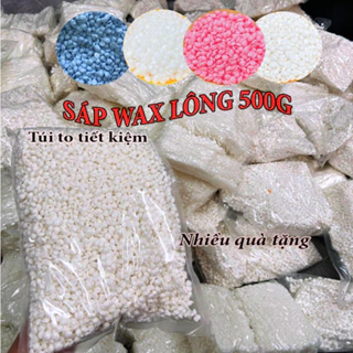 Sáp Wax Lông cao cấp (500G)- tặng kèm que - Hạt tan chảy nhanh Sản Phẩm yêu thích của Spa