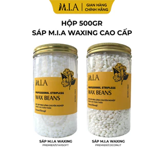 Hộp 500gr Sáp Wax Lông Nóng Cao Cấp Coconut hương dừa siêu bám lông, wax tay chân, bikini, wax nách