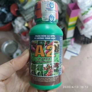 PHÂN BÓN LÁ CAO CẤP A2 CHUYÊN DÙNG CHO CÂY ĂN QUẢ LỌ 100ML