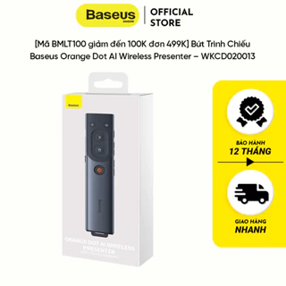 Bút Trình Chiếu Baseus Orange Dot AI Wireless Presenter – WKCD020013