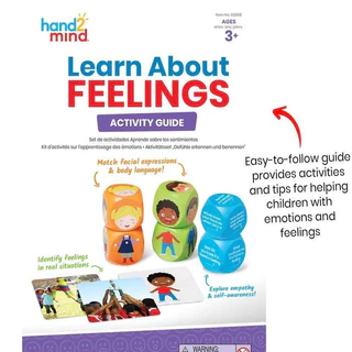 [Hàng nhập khẩu Mỹ] Bộ đồ chơi hoạt động Học về cảm xúc - Learn About Feelings Activity Set - Learning Resources