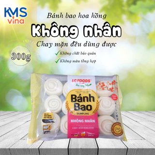 Bánh bao hoa hồng không nhân 300g