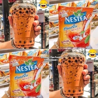 Trà Sữa Nestea Thái Lan / Trà Sữa Thái / Nestle / Trân Châu Caramel / Đường Đen