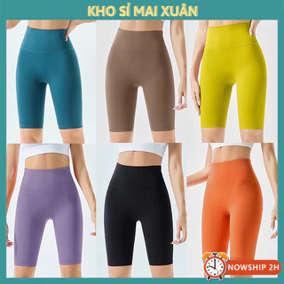 Quần Tập Gym-Yoga,Quần Lửng LuLu Thun Lạnh Hàng QCCC-Kho Sỉ Mai Xuân Winnisport