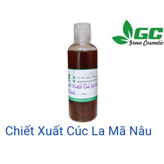 [HCM] Chiết Xuất Cúc La Mã Nâu - nguyên liệu mỹ phẩm - Greencosmetic 100mL