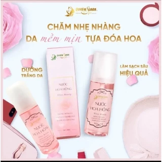 Nước hoa hồng Quyên lara, dưỡng ẩm, sạch sâu, tẩy trang, se khít lỗ chân lông