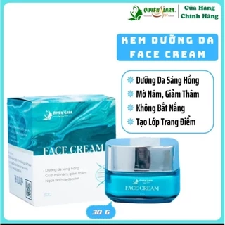 Kem dưỡng da mặt face cream Quyên lara, dưỡng trắng, mờ nám