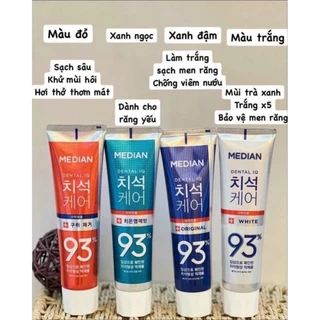 KEM ĐÁNH RĂNG MEDIAN 93% HÀN QUỐC 120g