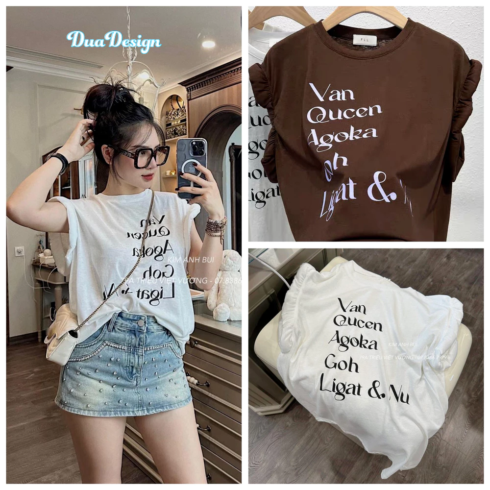 Áo Phông Áo Thun Nữ Cộc Tay Dáng Thụng Cotton Freesize BIGSIZE Bầu Bì 70kg Bon Chen Được mẫu BALONUHOANG. D80