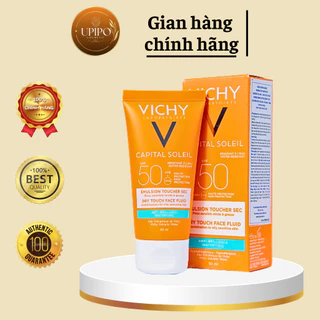 Kem chống nắng Vi chy Capital Soleil SPF50 Emulsion Toucher Sec Anti 50ml