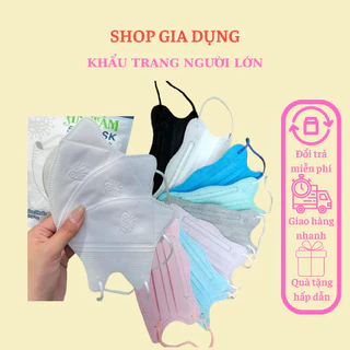 50 Cái Khẩu Trang 5D An Tâm, Mask 5D Kháng Khuẩn Cao Cấp