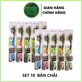 Bàn Chải Đánh Răng Than Tre Hoạt Tính Hàn Quốc BOSSI 921 Hàng Loại 1