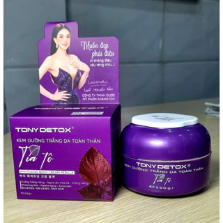 KEM DƯỠNG TRẮNG DA TOÀN THÂN BAN ĐÊM TÍA TÔ TONY DETOX 200G - Kaybee