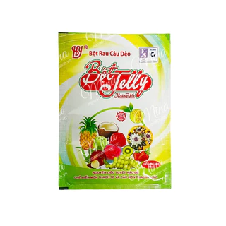 Bột rau câu/Thạch rau câu Dẻo Jelly Hoàng Yến gói 10g