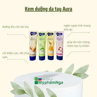 Kem dưỡng da tay Aura - Kem tay Aura dưỡng ẩm, mềm mịn