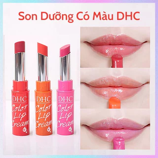 Son dưỡng Môi DHC Color Lip Cream 3 Màu Thỏi Tuýp 1.5g