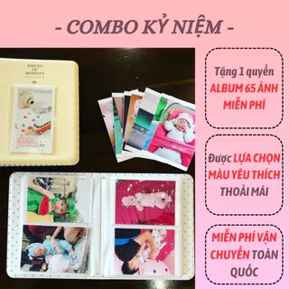 Combo 65 Ảnh In Tặng Album Màu Sắc Xinh Xắn - Album Lưu Giữ Kỷ Niệm