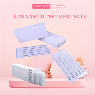 Combo 20 kim (🎁+ FREESHIP💖) Xăm hình đi nét Rl - Kèm Ngòi Xăm.