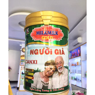 Sữa canxi ngừa loãng xương, tiểu đường cho người già Milkmilk Gold 900g