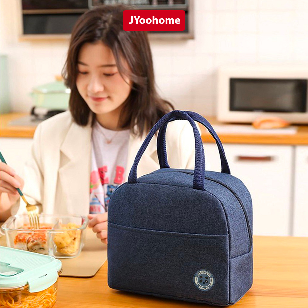 Túi Đựng Hộp Cơm Giữ Nhiệt Cao Cấp JYoohome Túi Cơm 3 Lớp Đựng Hộp Cơm Trưa…