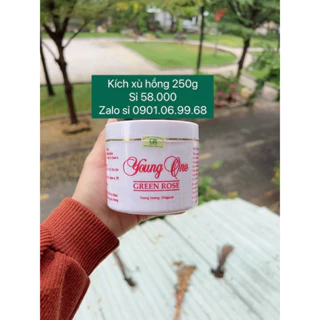 Kem kích Young One chữ đỏ 250g ⚡ HÀNG CHUẨN ⚡ Kem kích trắng Young One Rose chữ hồng