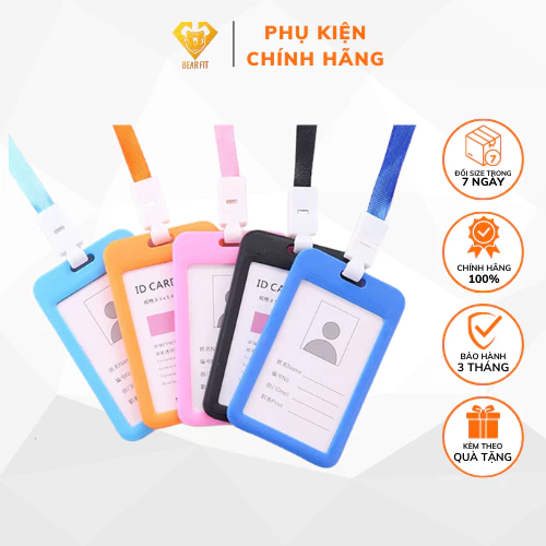 [ COMBO ] Dây Đeo thẻ nhân viên 6x9cm, thẻ đeo nhân viên siêu đẹp