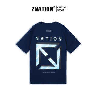 Áo Thun ZNATION Bluemir Tee Unisex Oversize Form Rộng Nam Nữ