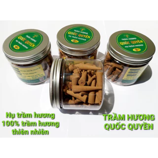 Hộp 100g Nhang Nụ Trầm Hương, nhang sạch tự nhiên, mùi thơm dịu nhẹ