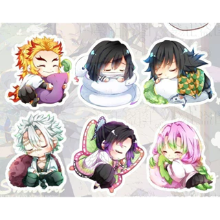 (3CM) MÔ HÌNH Standee KIMETSU NO YABAI ver NGỦ NGON anime tượng mica trong acrylic chibi trong xinh xắn