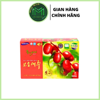 Táo Đỏ Sấy Khô Hàn Quốc 1000g Hỗ Trợ Cải Thiện Sức Khỏe