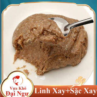 COMBO 1KG GỒM 500GR MẮM CÁ LINH  XAY VÀ 500GR MẮM CÁ SẶC XAY--Vựa Khô Đại Ngư