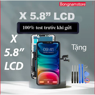 Màn hình thay thế cho máy x 5.8 inch tặng kèm bộ sửa tự thay thế và bảo hành 6 tháng.