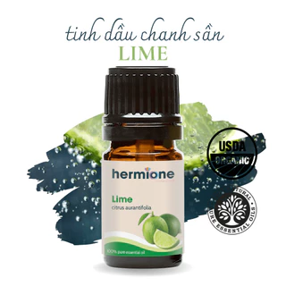 Tinh Dầu Thơm Phòng Chanh Sần Lime Hermione Natural Life, Thơm Dịu Nhẹ, Xông Thơm Phòng, Có COA