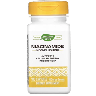 [Mỹ] viên uống Nature's Way Niacinamide 500mg 100vien ngừa mụn