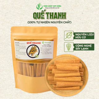 Quế Thanh, Quế Ống Khô Cạo Vỏ Dùng Pha Trà, Làm Gia Vị (Gói 100g) – Hàng Xuất Khẩu Cao Cấp