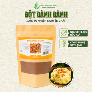 Bột Dành Dành Khô Nguyên Chất 100% - Bột Tạo Màu Vàng Tự Nhiên Khi Nấu Xôi, Làm Bánh, Thạch