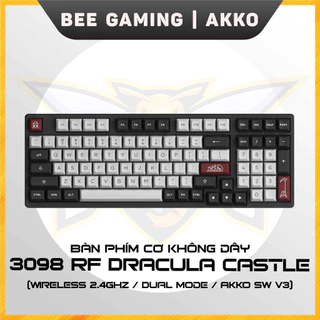 Bàn phím cơ không dây AKKO 3098 RF Dracula Castle (Dual-mode / AKKO sw v3)