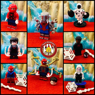 Đồ Chơi Lắp Ráp - Xếp Hình Nhân Vật Người Nhện Đa Vũ Trụ Spider-man Across Spider-verse KT1069 - Cao Cấp - Marvel !