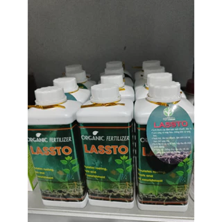 Phân bón lá Lassto giúp mập đọt dày lá xanh lá bóng lá (chai 450ml)